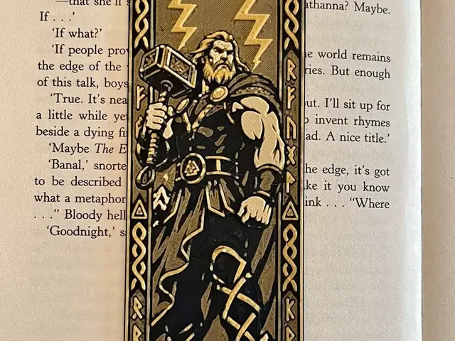 HueForge model: Thor Norse God Bookmark by HexarHaus