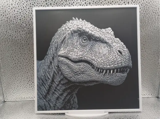 HueForge model: Allosaurus hueforge by Borishotch Industries