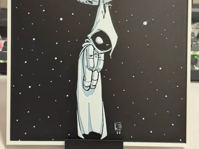 HueForge model: Baby Moon Knight Hueforge by Strata Prints