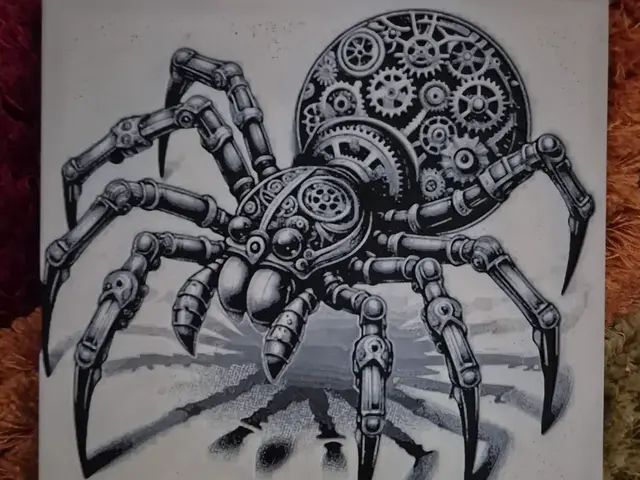 HueForge model: THE SPIDER MACHANICS HUEFORGE by Buntsta