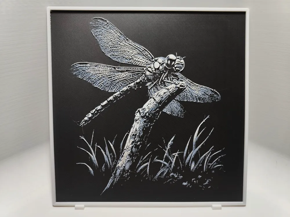 Dragonfly - Hueforge by BeaN HueForge model: Dragonfly - Hueforge by BeaN