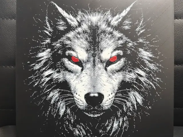 HueForge model: Wolf / Dark Beast Series NO AMS REQUIRED by TheHueforgeLady