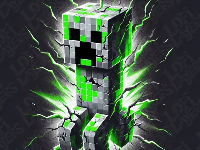 HueForge model: Creeper Hueforge by LoFi Layers