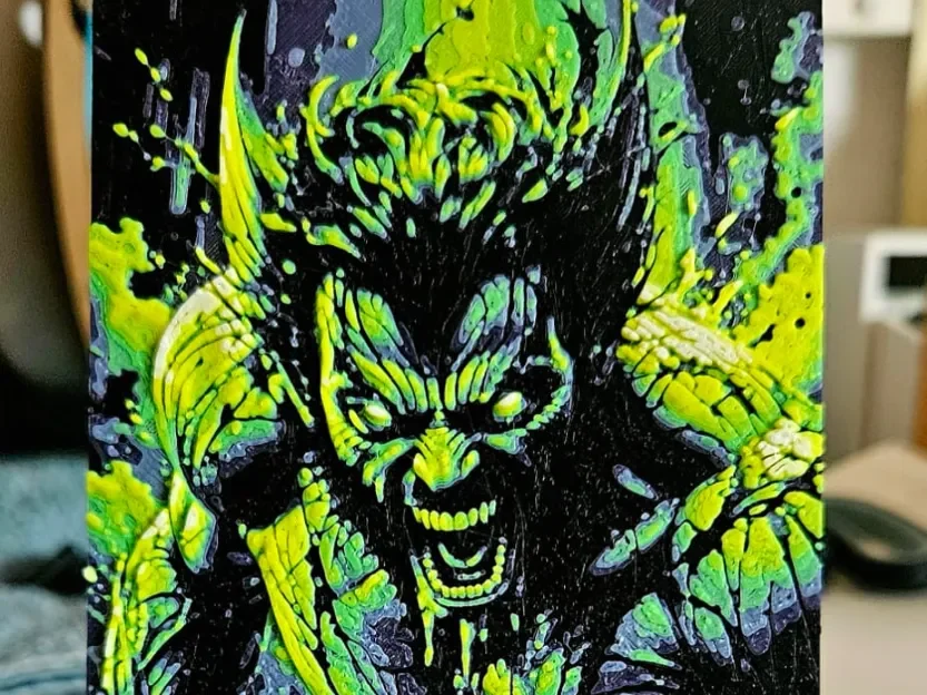 Wolverine POP by Mano's 3d_Art HueForge model: Wolverine POP by Mano's 3d_Art