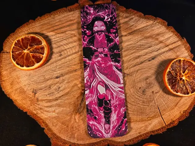 HueForge model: Demon Slayer Nezuko Kamado bookmark by EternalDesigns3D