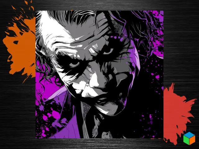 HueForge model: The Joker by 3D Prints By Vic