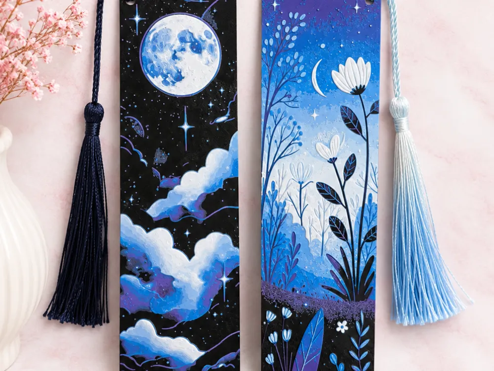 Twilight Bookmarks by EDesign HueForge model: Twilight Bookmarks by EDesign