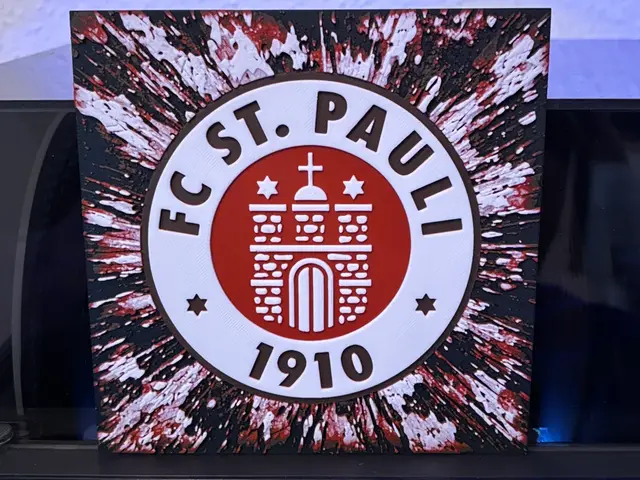 HueForge model: FC St. Pauli 1910 "Space" Hueforge St. Pauli by Reeftank&more