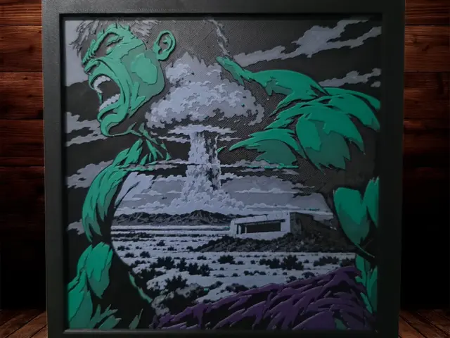 Hulk - Universe 616 - Gamma Blast  - 4 Colours