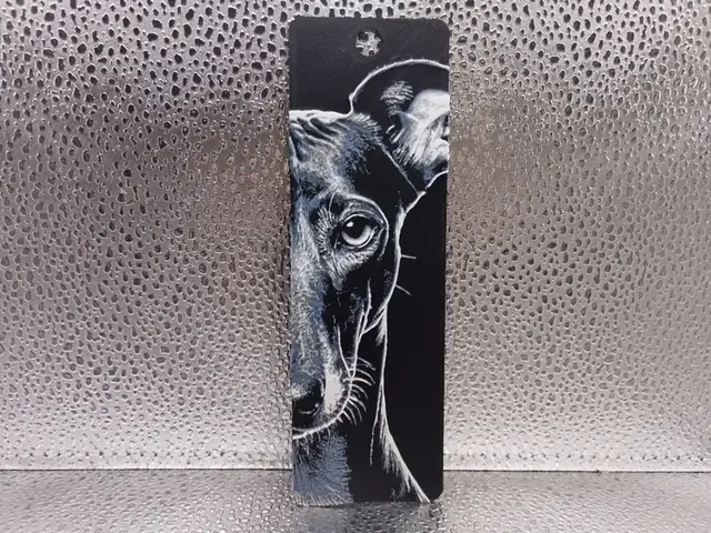 HueForge model: Greyhound Bookmark - Hueforge by Borishotch Industries