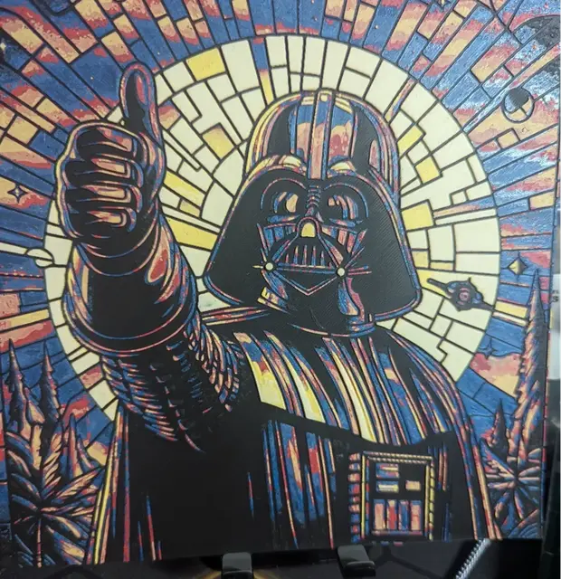 HueForge model: Buddy Vader Hueforge by the_bearded_jedi