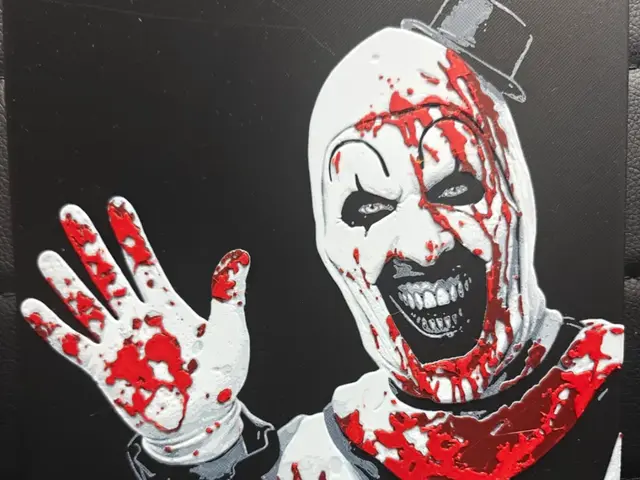 HueForge model: Art The Clown Terrifier NO AMS REQUIRED by TheHueforgeLady