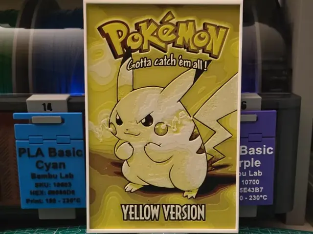 Pokémon: Yellow Version Poster - Hueforge Art