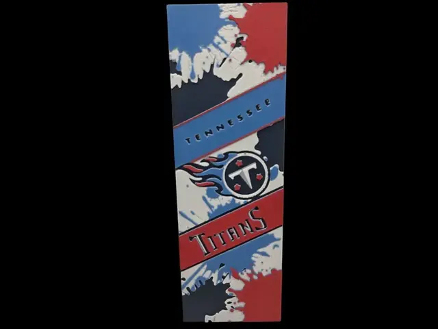 HueForge model: Tennessee Titans 50x150mm Bookmark by MythicHue's