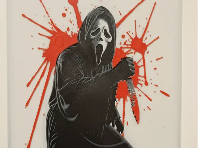 HueForge model: Ghostface Hueforge by 3DNesy