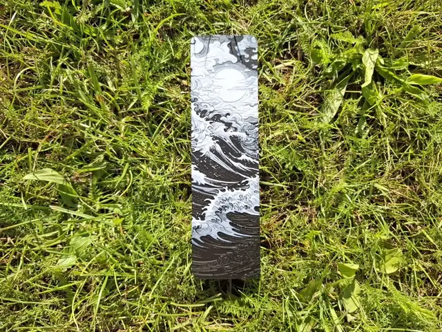 HueForge model: Waves bookmark by EternalDesigns3D