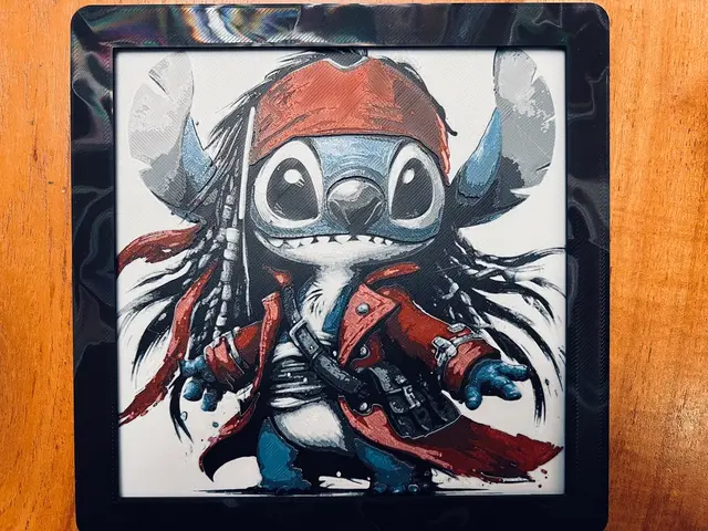 HueForge model: Stitch Dressed as a Pirate by JustBe 3D Printing