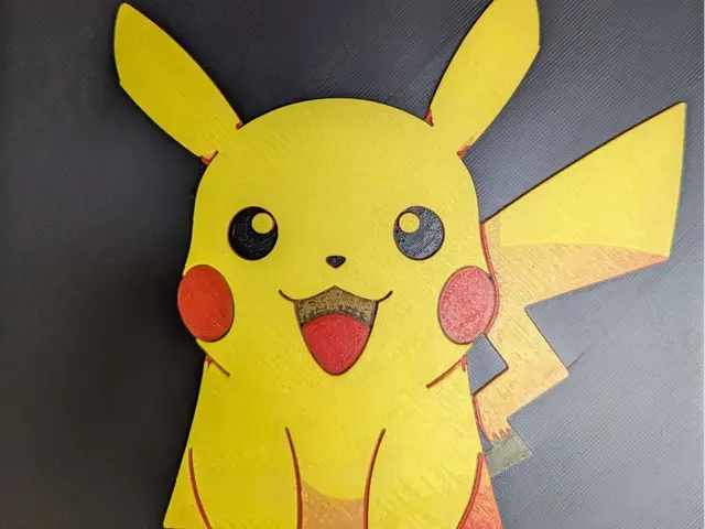 HueForge model: hueforge pikachu v1 by ZombiePaint3D