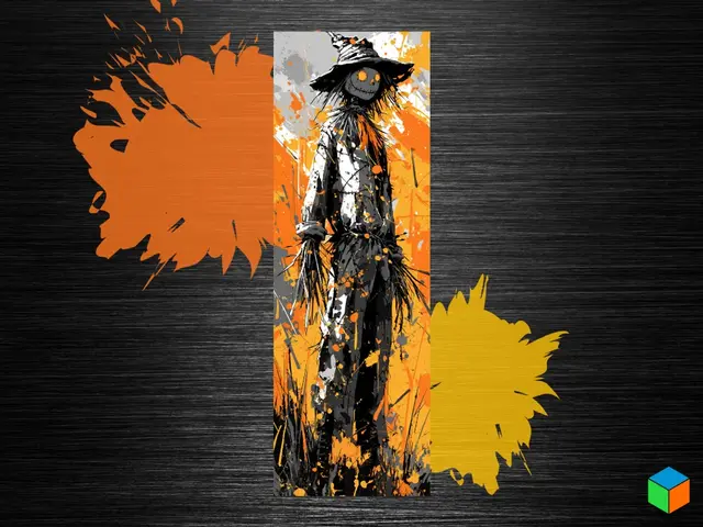 HueForge model: 🎃🧡 New Drop — Scarecrow 🧡🎃 by 3D Prints By Vic