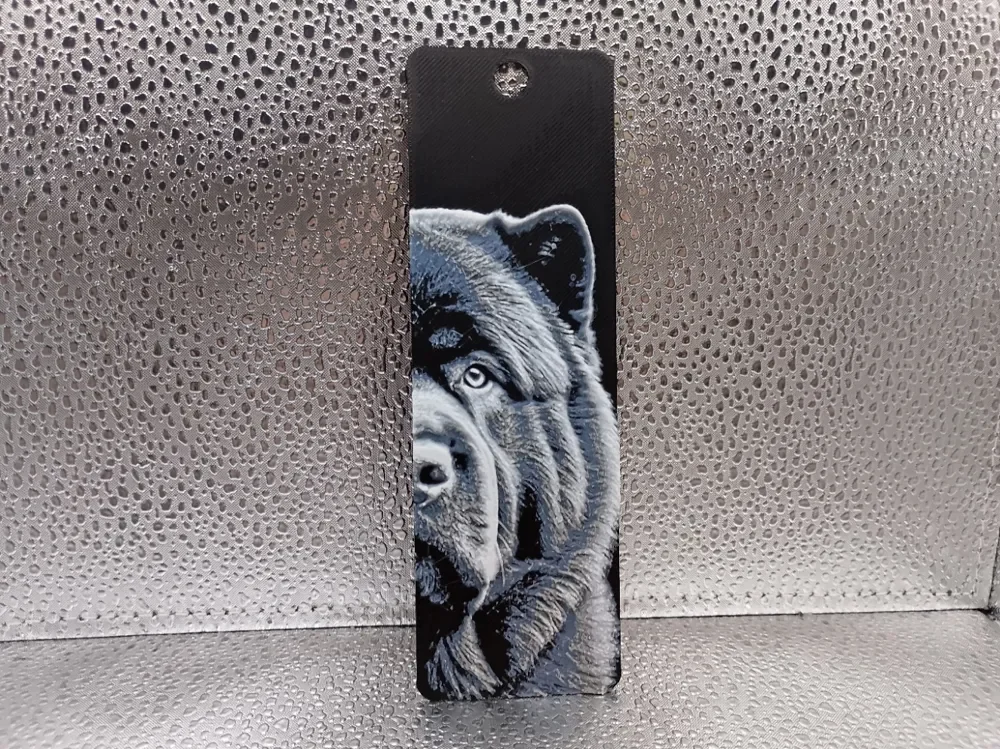 Chow Chow Bookmark - Hueforge by Borishotch Industries HueForge model: Chow Chow Bookmark - Hueforge by Borishotch Industries