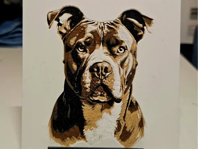 HueForge model: Stafford dog by Mano's 3d_Art