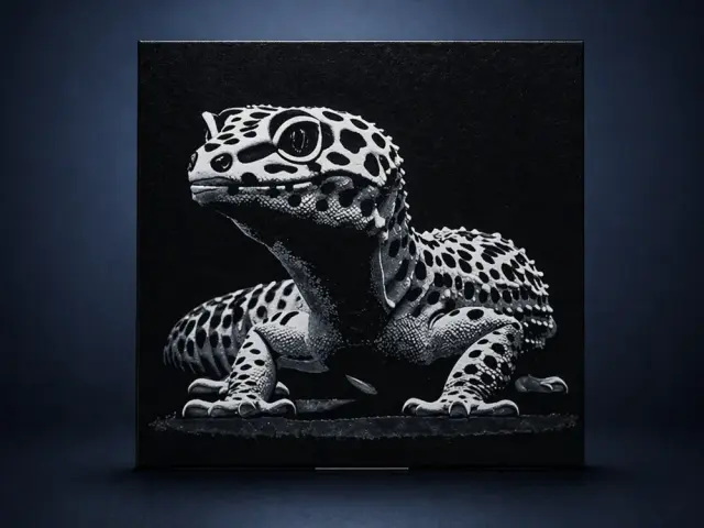 HueForge model: Leopard Gecko by Aleksandr