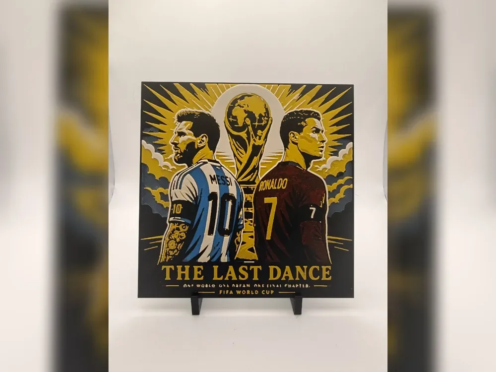 Legends: The Last Dance World Cup 2026 - Hueforge by Thadius HueForge model: Legends: The Last Dance World Cup 2026 - Hueforge by Thadius