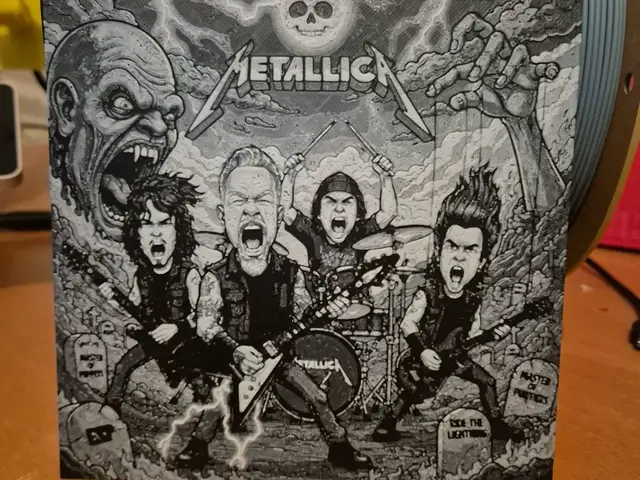 HueForge model: metallica 5 hueforge by Buntsta