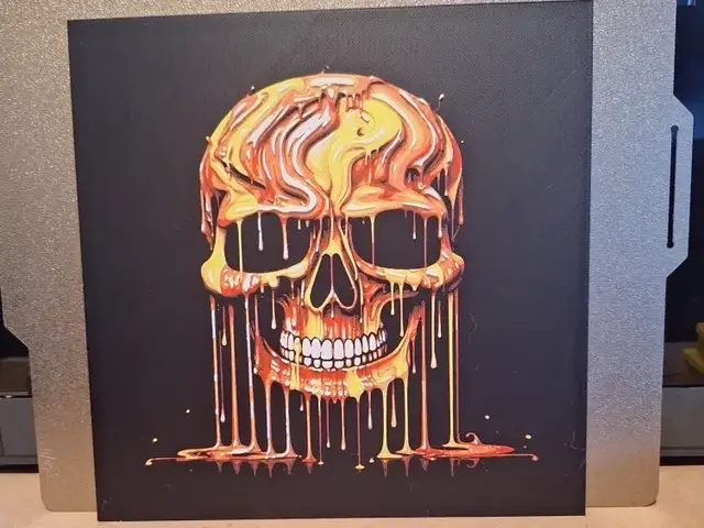 HueForge model: Skull Drip - Hueforge by 3dGlow