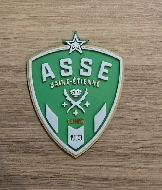 HueForge model: ASSE Sports Association of Saint-Étienne Logo by Kactus Fpv