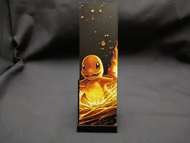 HueForge model: Charmander - Bookmark by 3djd