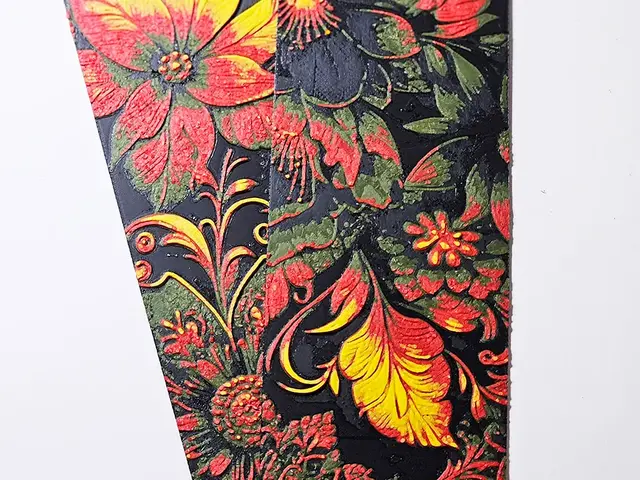 Ornate Floral Bookmarks - Hueforge