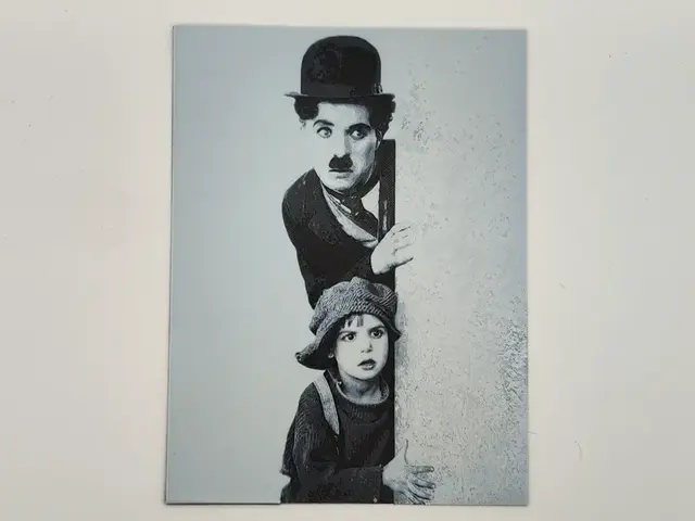 HueForge model: Charlie Chaplin in the movie The kid - hueforge by Altf4-Formation