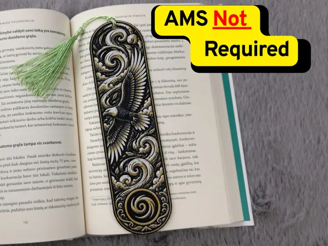 HueForge model: Eagle Ocean Waves HueForge Bookmark by 2D Wall Art