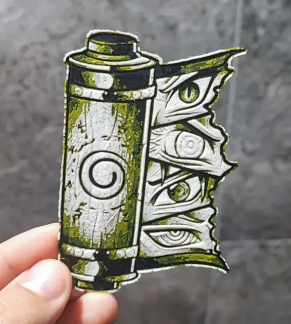 HueForge model: Summoning scroll by Garuda3D