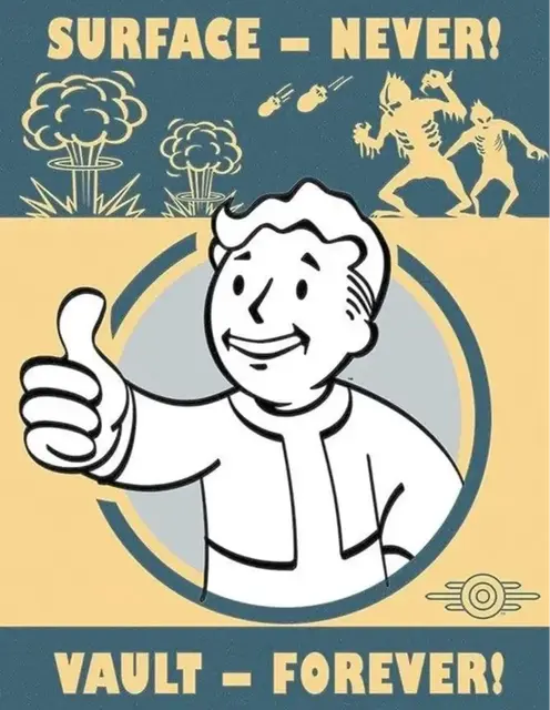 affiche vault tec n°1
