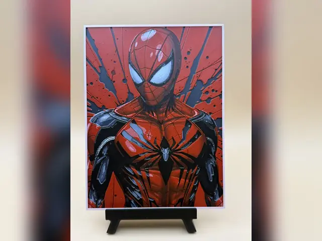 Spider-Man Portrait HueForge Print
