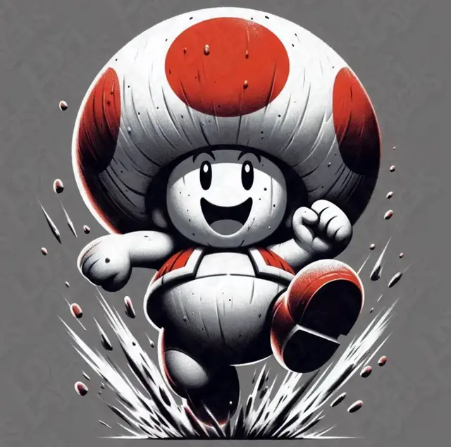 HueForge model: Toad Hueforge by LoFi Layers
