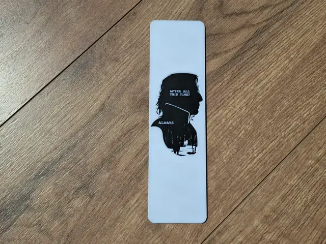 HueForge model: Snape "Always" Harry potter bookmark - Hueforge by EternalDesigns3D