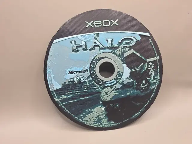 HueForge model: Halo Xbox CD - HueForge by keko