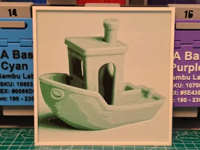 HueForge model: Benchy Hueforge Art by Lumpy3D