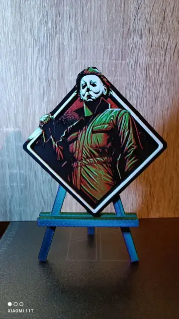 HueForge model: michael myers hueforge by KO Additive Labo