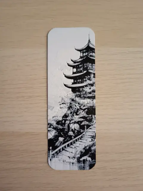 Stairs to the Temple Bookmark