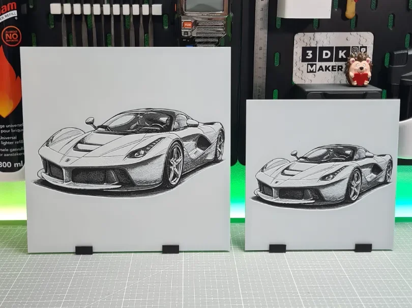 LaFerrari – Hueforge – 3 Colors by Montoya Maker HueForge model: LaFerrari – Hueforge – 3 Colors by Montoya Maker
