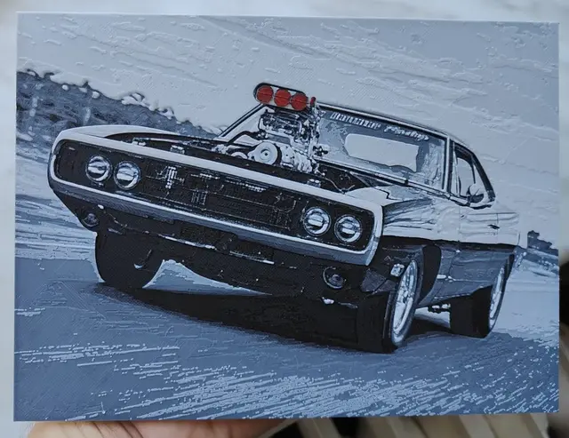 Dodge Charger - Hueforge