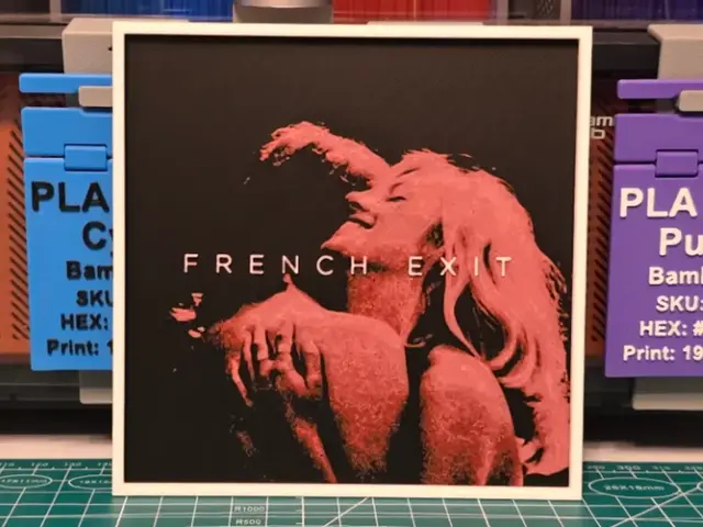 HueForge model: TV Girl "French Exit" Album - Hueforge Art by Lumpy3D