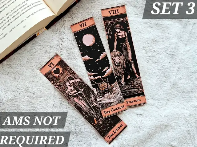 HueForge model: Tarot Bookmarks - (Set 3 Major Arcana) by C3D