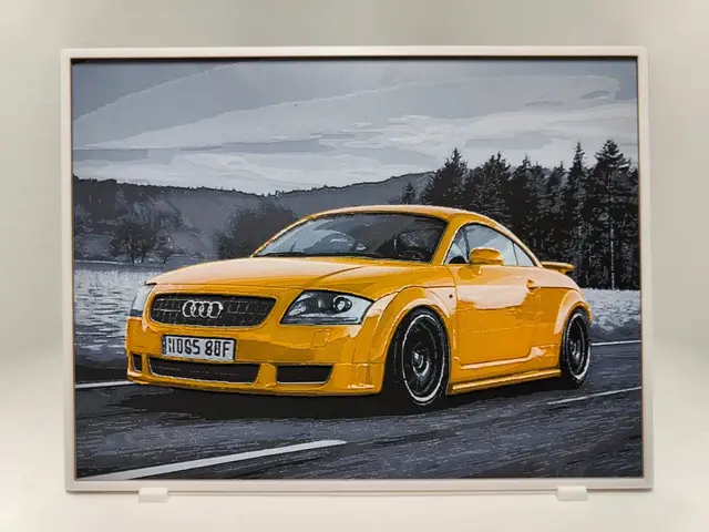 HueForge model: Audi TT - Hueforge by BeaN