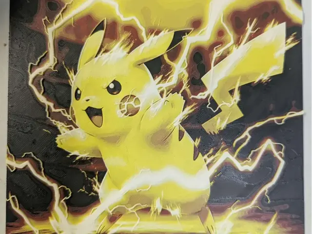 HueForge model: hueforge pikachu v5 by ZombiePaint3D