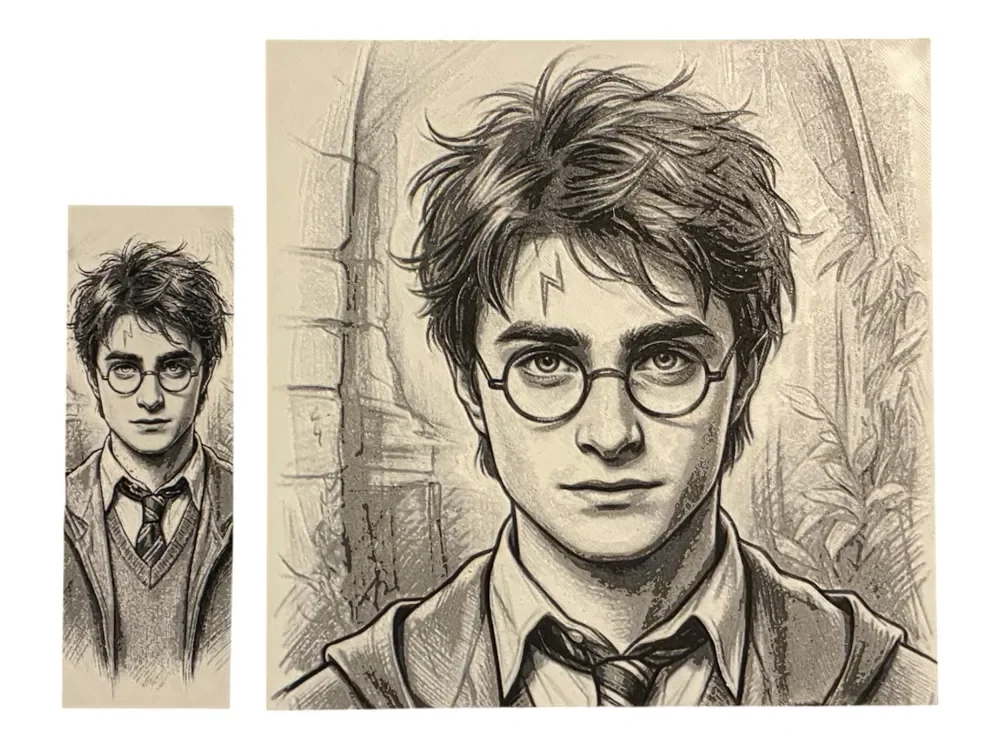 Harry Potter Bookmark – The Boy Who Lived by The SkyLab 3D HueForge model: Harry Potter Bookmark – The Boy Who Lived by The SkyLab 3D